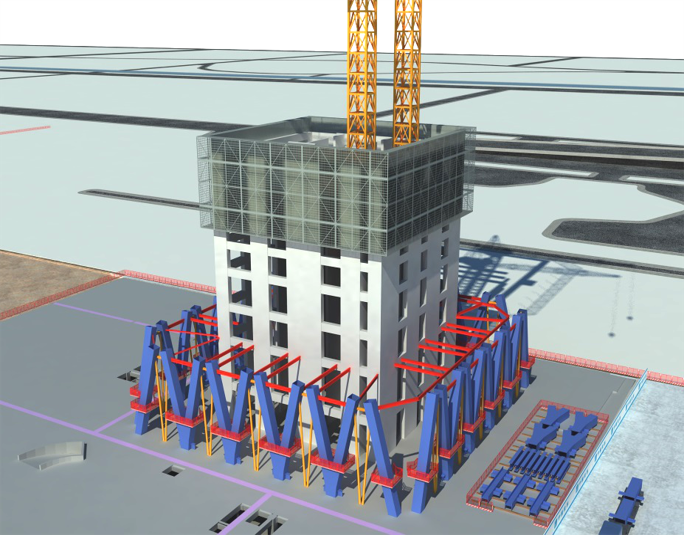 9层钢结构办公大楼资料下载-地标性商业办公楼钢结构供应及安装工程述标PPT