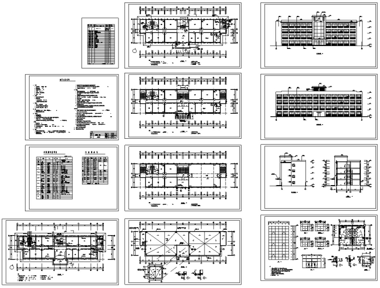 5套厂房建筑设计方案初设图CAD-10