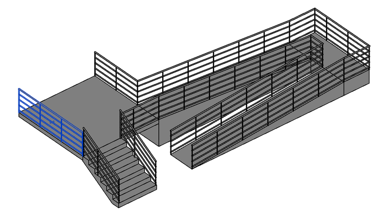 bim楼梯坡道资料下载-第五次作业：楼梯坡道