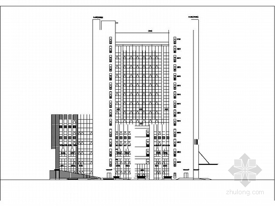 医院门诊楼设计图纸资料下载-[沈阳]中医院门诊楼施工图设计文本