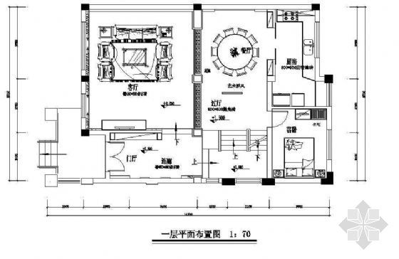 400平三层别墅设计图资料下载-三层别墅设计