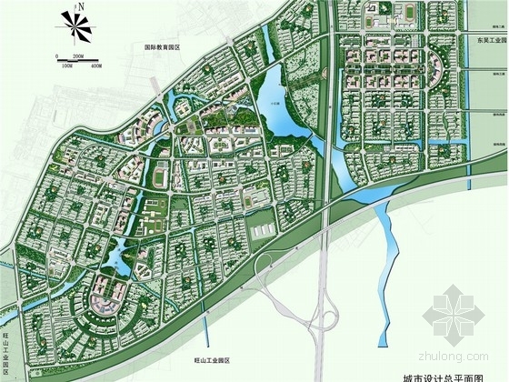 城市中心区手绘设计资料下载-[苏州]城市中心高档居住区景观规划设计方案