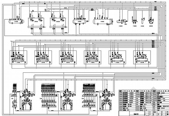 制冷机组工艺设计资料下载-某肉鸡加工车间制冷工艺设计施工图图