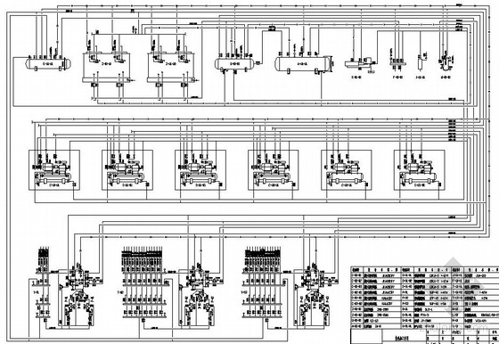 冷库制冷系统工艺设计资料下载-某肉鸡加工车间制冷工艺设计施工图图