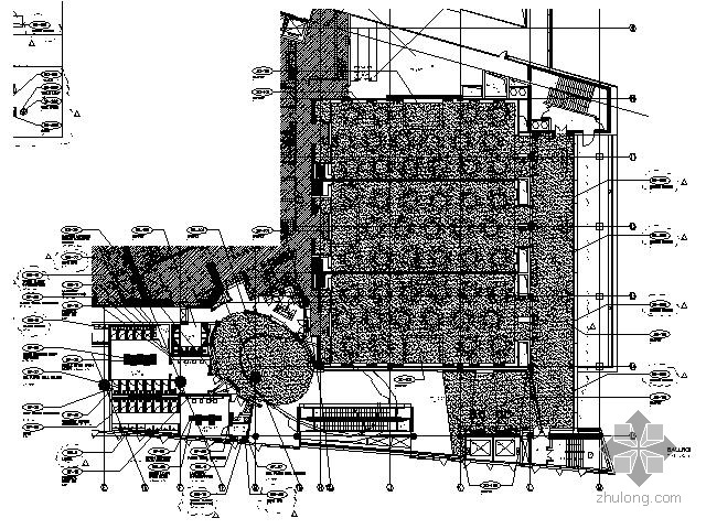 大型宴会厅建筑施工图资料下载-[南京]某酒店宴会厅施工图