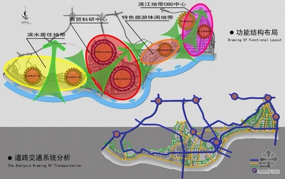 某山地城市滨水城市设计- 