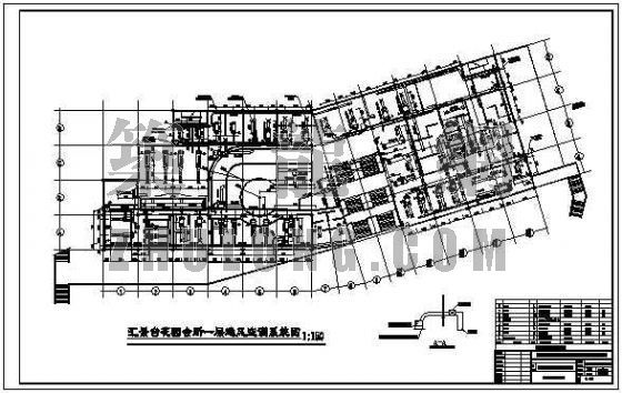 空调水管干线系统图资料下载-会所空调系统图