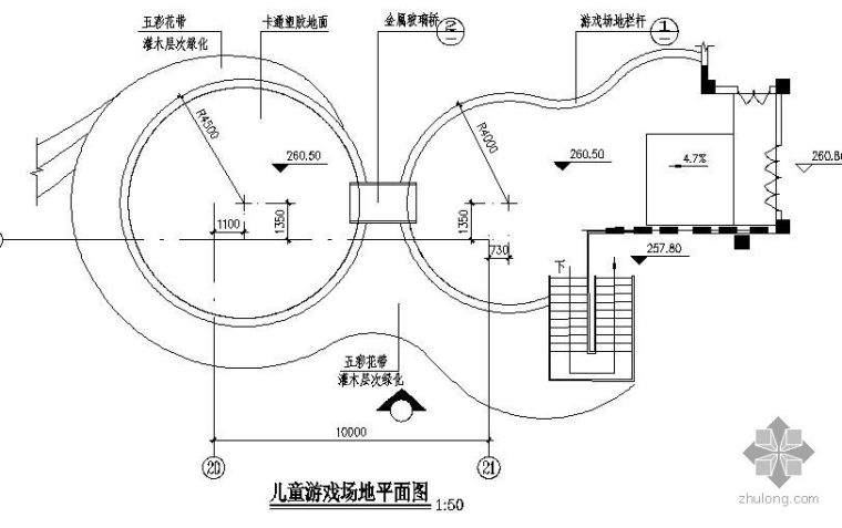 小区儿童场地施工详图_1