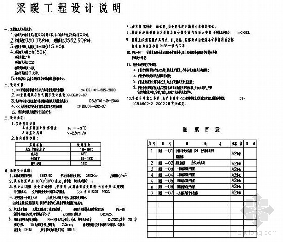 24班中学设计图纸资料下载-北京某中学地暖设计图