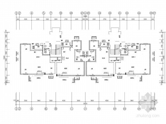 散热器双管系统图资料下载-[山东]多层住宅楼采暖通风系统设计施工图