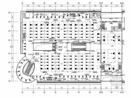 游泳池全套电气施工图纸资料下载-[济南]二十四层大型知名综合楼全套电气施工图纸228张（含完整变配电系统）