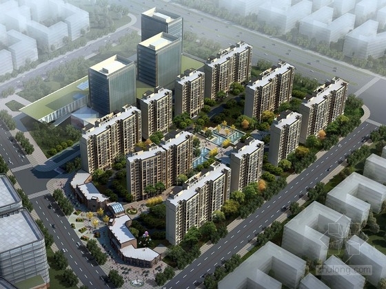 [江苏]新古典风格住宅区规划及单体设计方案文本