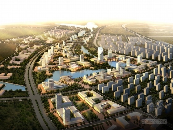 南京浦口区城市规划资料下载-[南京]多元文化国际社区新城启动区设计方案