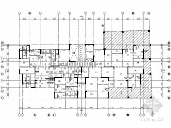 十层住宅建筑资料下载-十八层剪力墙住宅结构施工图