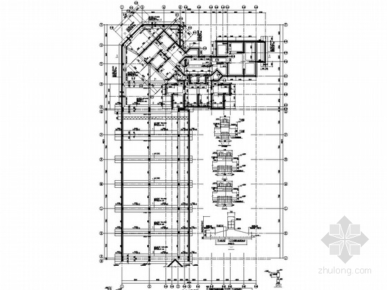 高层商住楼平面图建筑资料下载-[陕西]23层剪力墙高层商住楼结构施工图