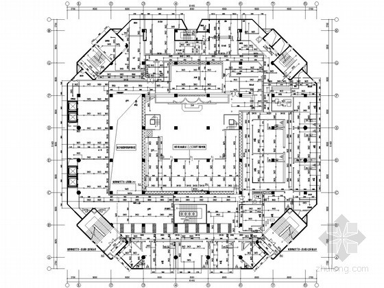 娱乐场所土木建筑图纸资料下载-大型娱乐场所建筑给排水图纸