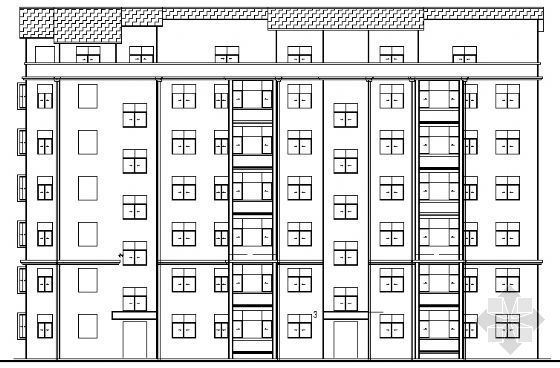 26层住宅楼建筑施工图纸资料下载-跃层住宅楼建筑施工图