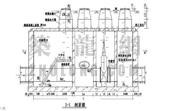 闸阀井设计图资料下载-格栅闸阀检查井工艺图