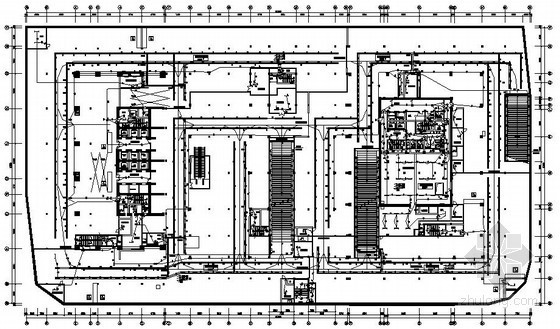 钢结构商业综合楼资料下载-[杭州]某商业综合楼强电图纸
