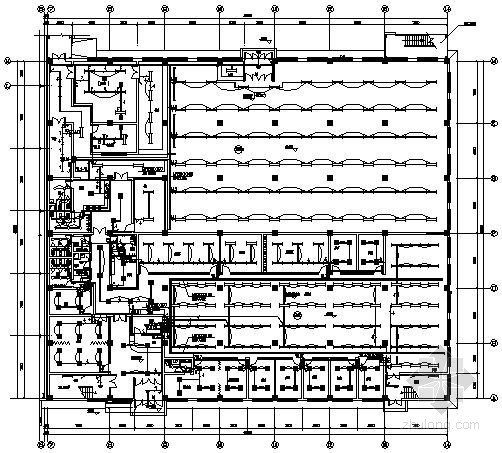 钢结构卷帘门施工图纸资料下载-[武汉]橡胶公司大型厂房全套电气施工图纸