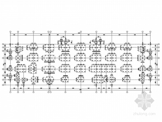 某柱下条形基础节点详图资料下载-[江苏]12层框架结构住宅楼结构施工图（预应力管桩）