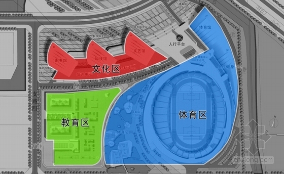 [连云港]滨海区奇异造型文体中心建筑设计方案文本-滨海区奇异造型文体中心建筑分析图