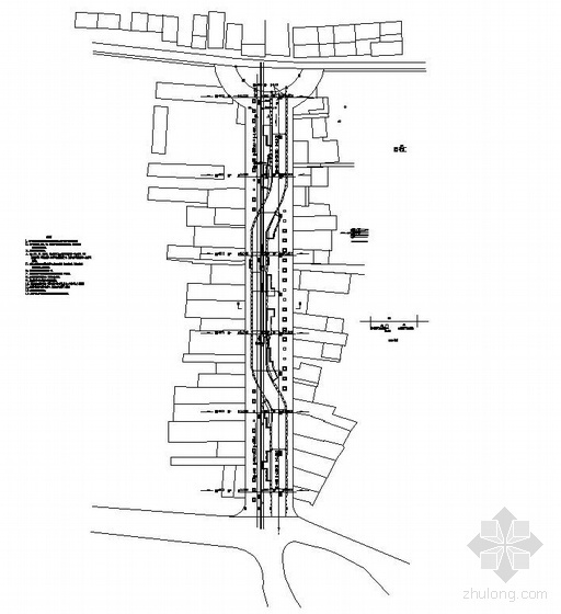 球墨铸铁井管资料下载-某商业街市政综合管沟图纸