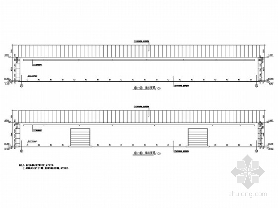 泰国华欣瑞士绵羊牧场资料下载-钢结构牧场干草棚结构施工图