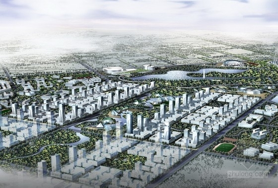 城市中心区规划说明资料下载-[安徽]科学城规划及中心区城市设计（知名设计院）