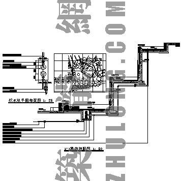 广场方案施工设计图资料下载-某广场水景设计图
