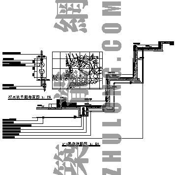 叠水喷泉施工设计图资料下载-某广场水景设计图