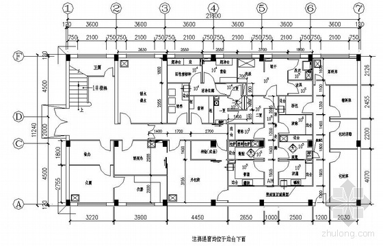 厂房洁净空调设计图资料下载-制剂室洁净空调设计图