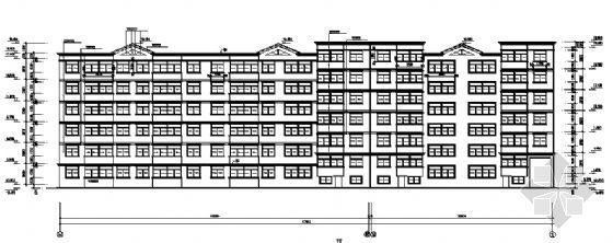 某六层住宅建筑设计图纸-2