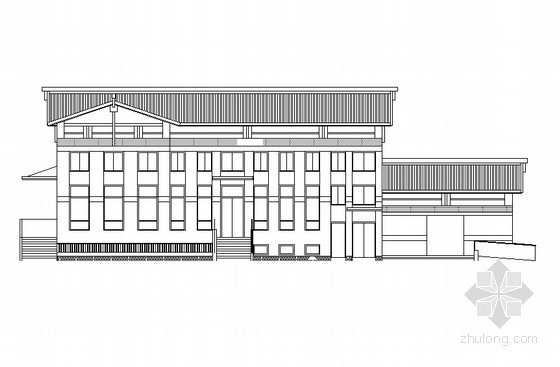 公共厕所建筑施工详图资料下载-[温州]某节能型二层商业用楼建筑施工套图（9号楼）