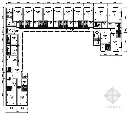 海南希尔顿酒店图纸资料下载-[海南]七层酒店电气施工图纸