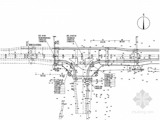 30m次干道断面资料下载-[珠海]城市次干道工程施工图设计163张CAD(含管线 交通 桥梁)