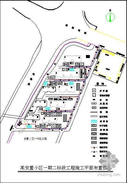 宁波30年房龄老小区资料下载-宁波某多层安置小区施工组织设计