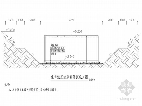 光伏发电农业大棚钢结构资料下载-钢结构化粪池施工图