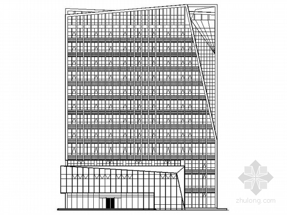 公寓住宅楼建筑施工图资料下载-[山东]12层住宅楼建筑设计施工图