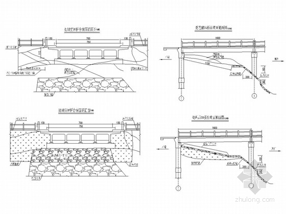 简支桥立柱施工方案资料下载-8x16m简支T梁桥加固设计全套资料（23张 附加固方案）