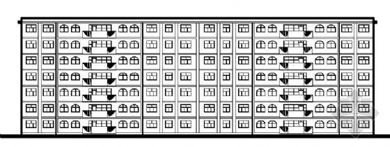 建筑施工图图纸毕业设计资料下载-毕业设计——某七层住宅楼建筑施工图