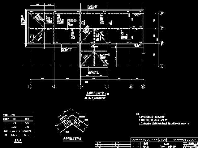 [辽宁]含14座车站146公里I级铁路扩能改造工程图纸近2千张（说明书963页）-车站屋顶梁平法施工图