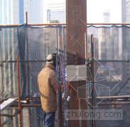 型钢柱混凝土QC资料下载-确保型钢混凝土组合结构厚钢板低温焊接质量QC成果