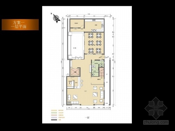 室内设计方案剖面资料下载-经典徽派客栈室内设计方案