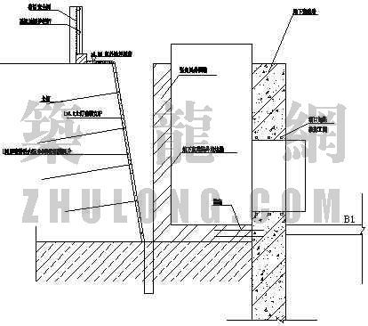 国外竞赛风剖面图资料下载-竖向风井剖面图