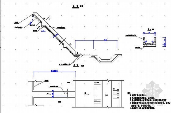 泄水槽设计图资料下载-填方路段泄水槽设计图