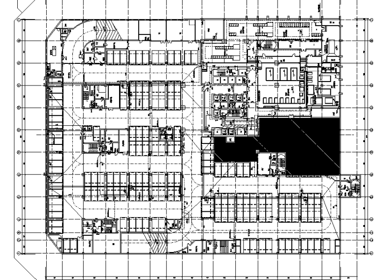 建筑给排水设计cad图资料下载-​南通国际贸易中心给排水施工图设计（CAD）