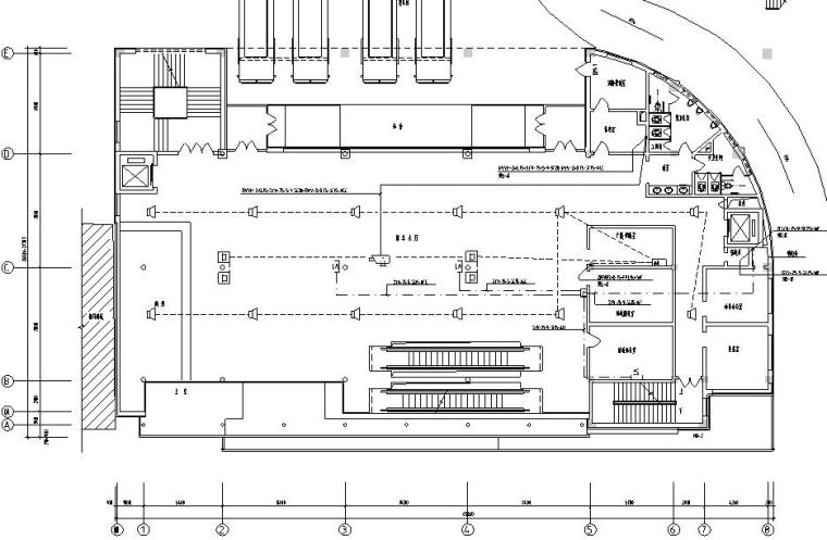 某工程施工图和建筑图资料下载-某国际客运站公共建筑弱电系统施工图