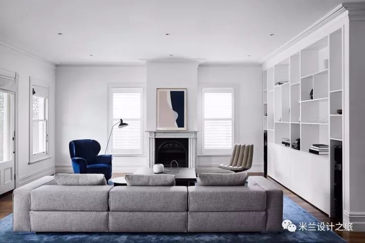 蓝色风格室内家装设计资料下载-高级灰+蓝色，直撩人心！