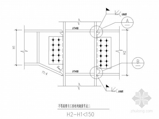钢结构拼接节点资料下载-钢结构节点详图
